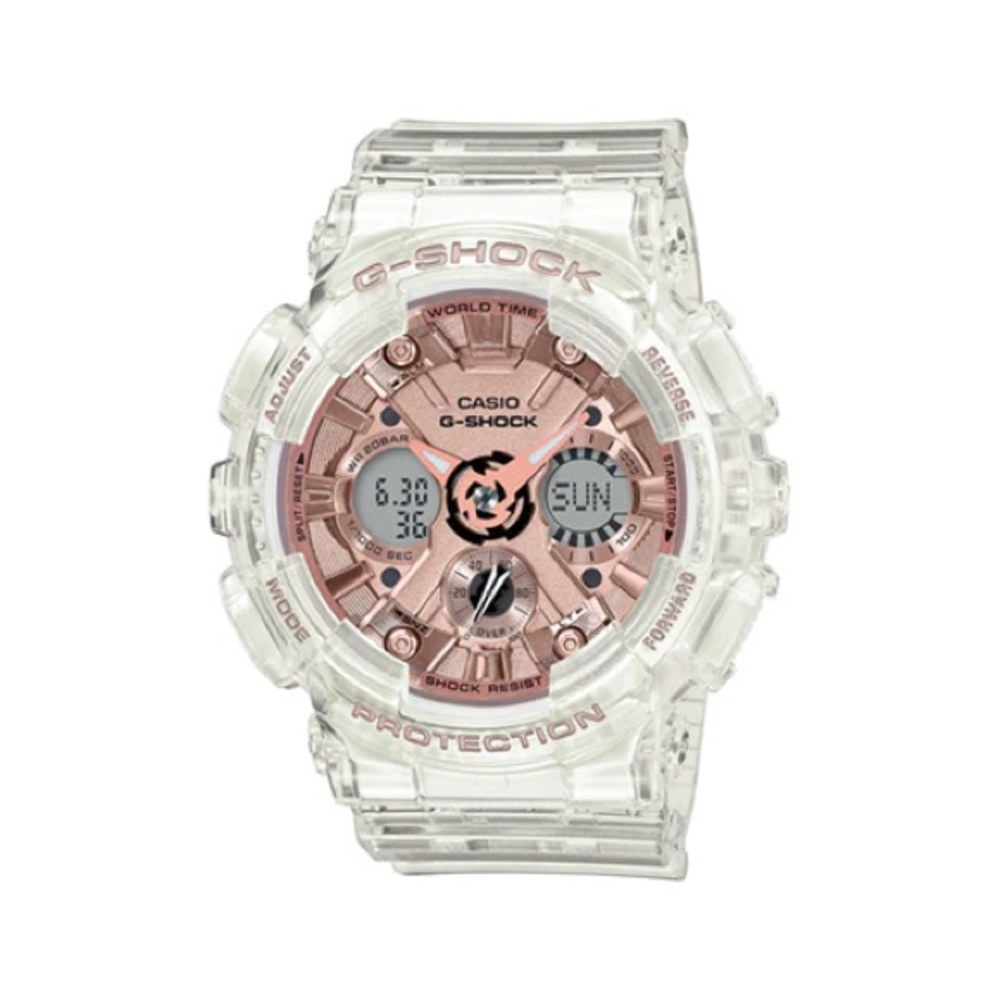 Casio G-Shock Rose Gold Watch GMAS120SR-7A